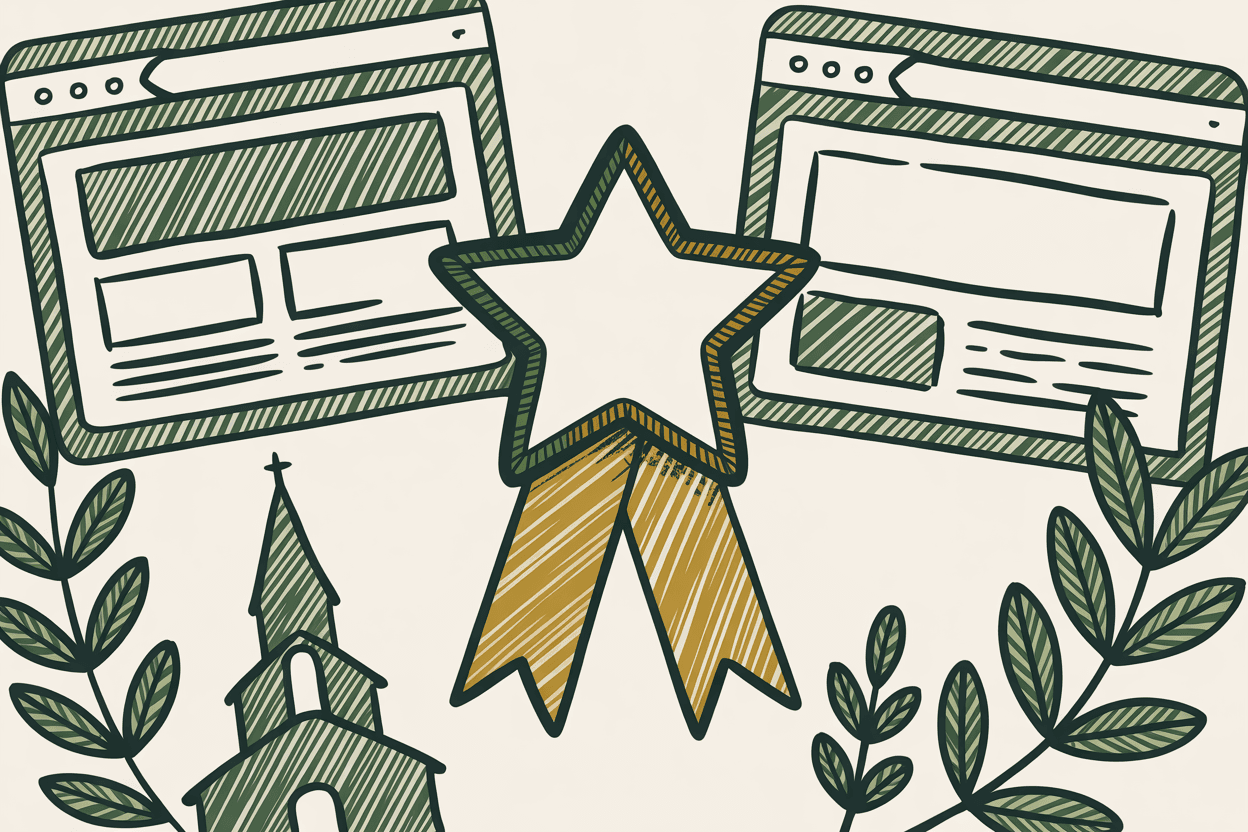 Featured image for best-church-websites